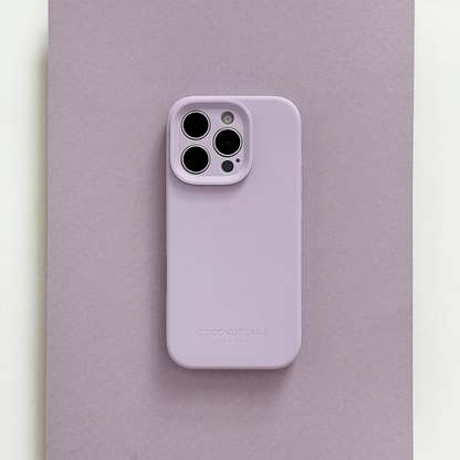 Butter Soft Silicone Phone Case - Lilac