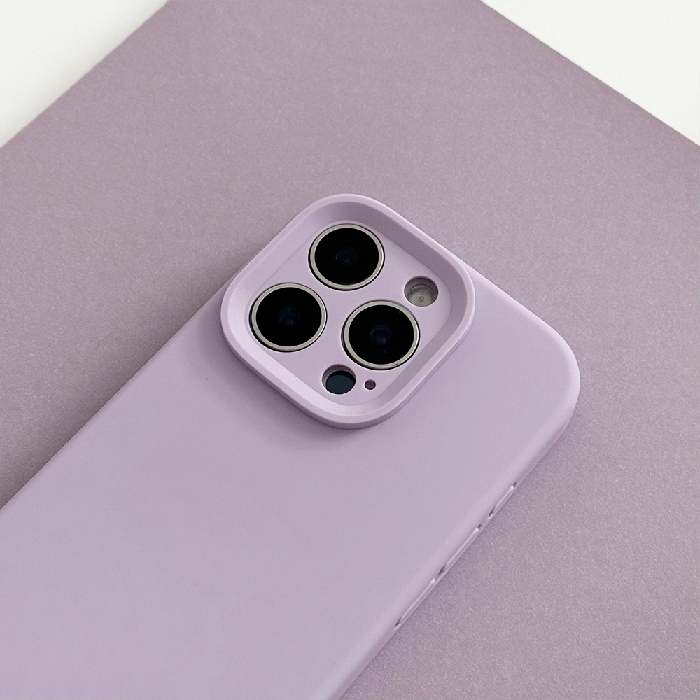 Butter Soft Silicone Phone Case - Lilac