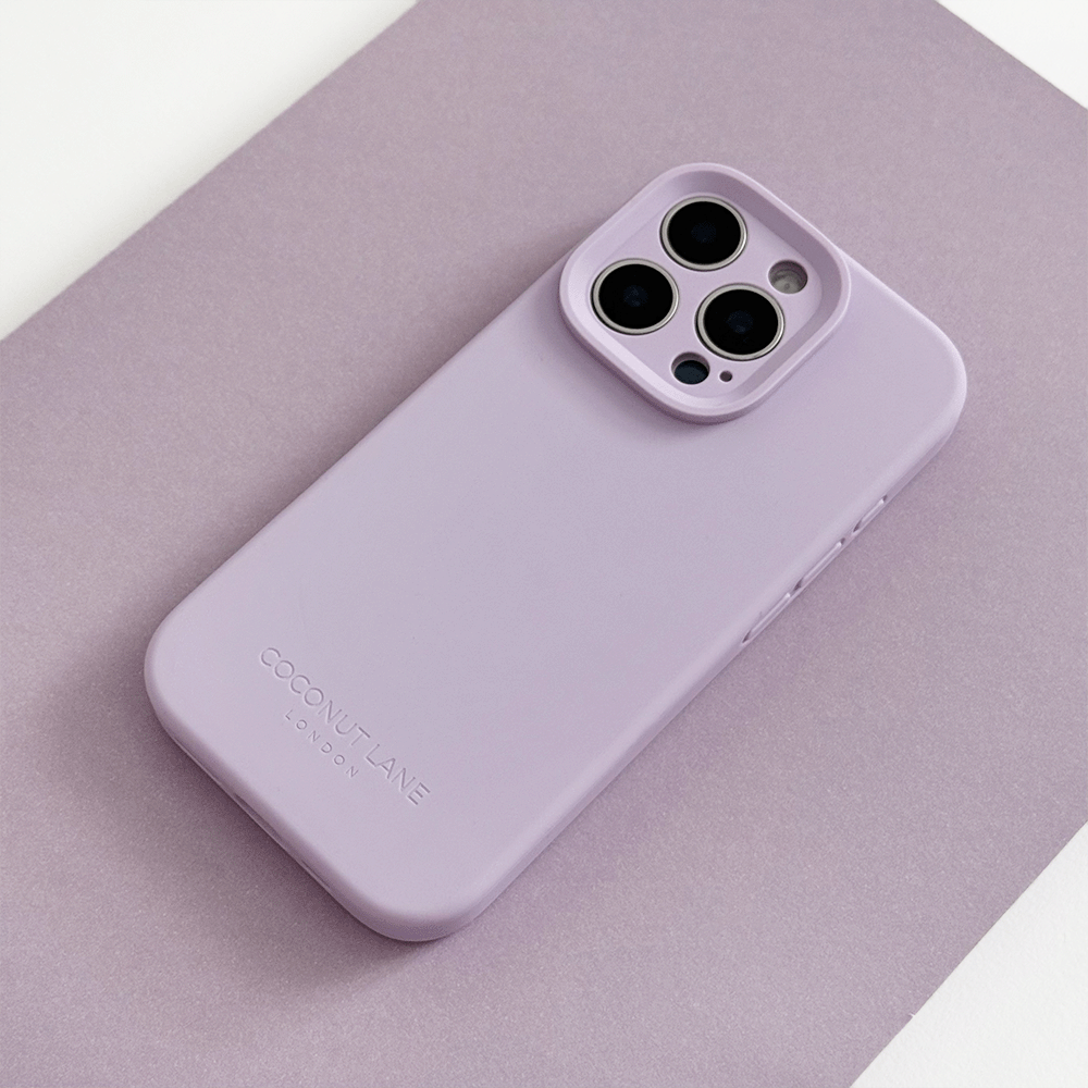 Butter Soft Silicone Phone Case - Lilac