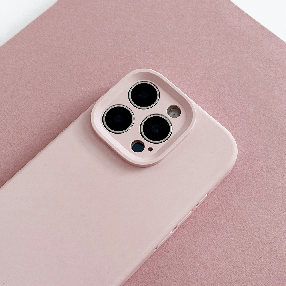 Butter Soft Silicone Phone Case - Pink