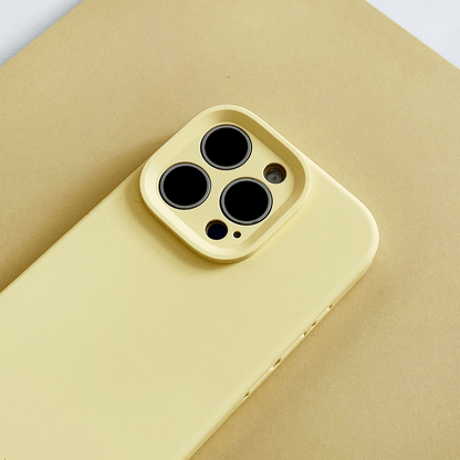 Butter Soft Silicone Phone Case - Yellow