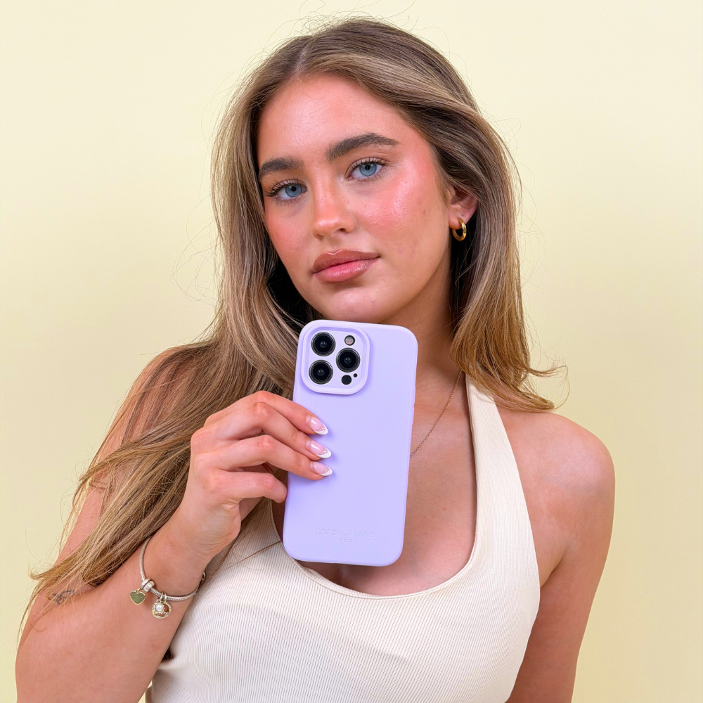 Butter Soft Silicone Phone Case - Lilac