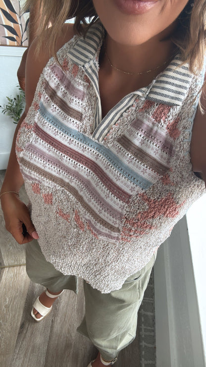 Violette Tank Top, Natural