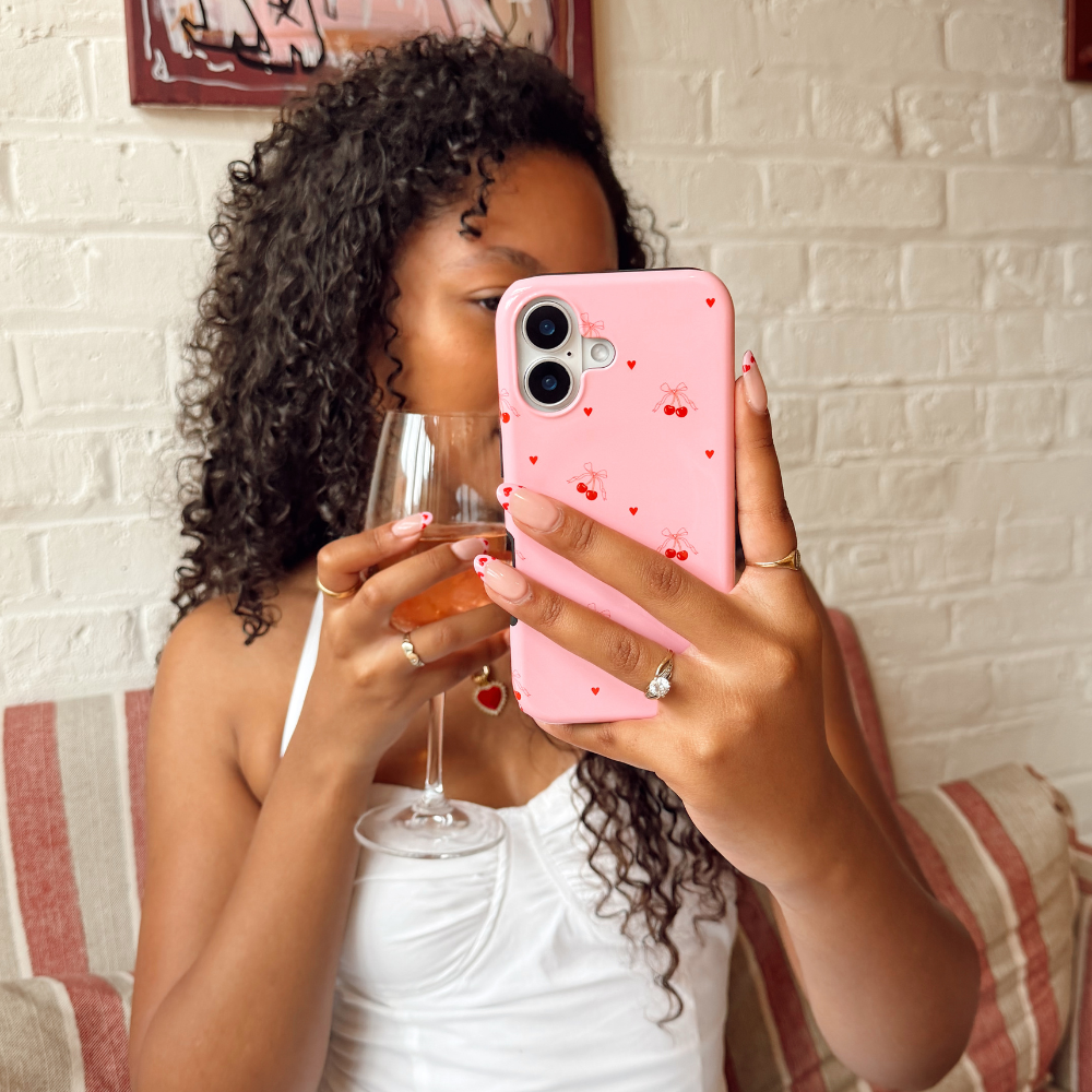 Tough Phone Case - Cherry Tied