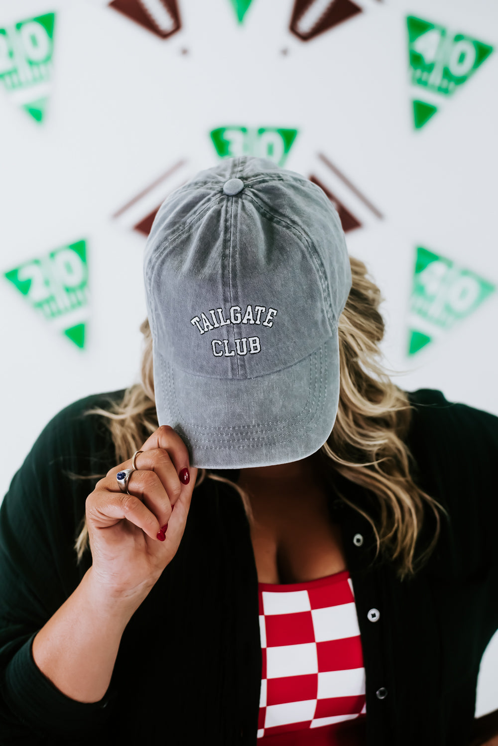 Tailgate Club Ball Cap, Grey