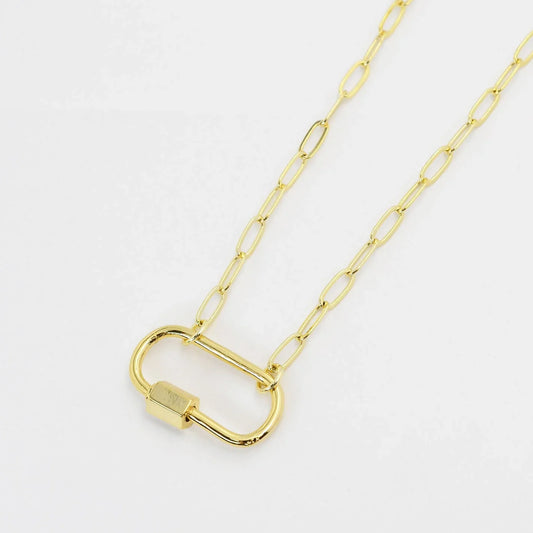 Treasure Jewels: Clip Charm Necklace