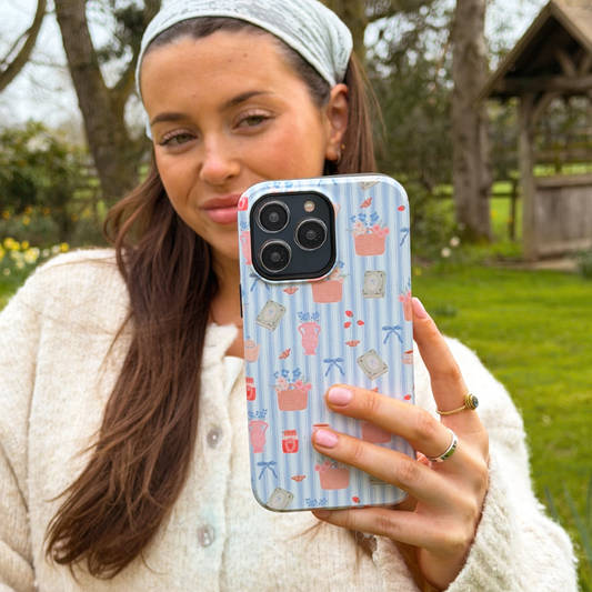 Tough Phone Case - Cottagecore Tea Party