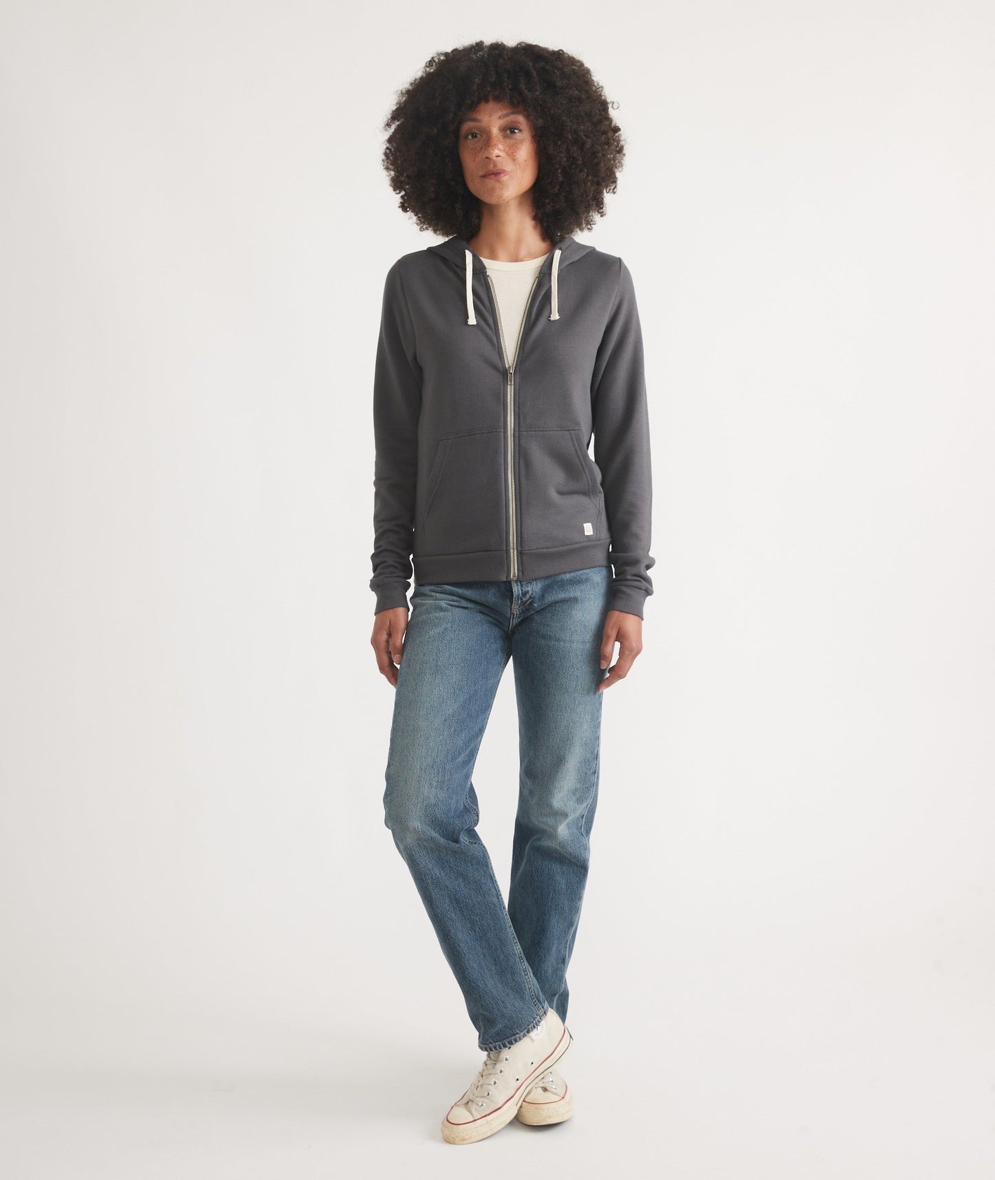 Women's Afternoon Hoodie in Asphalt Grey