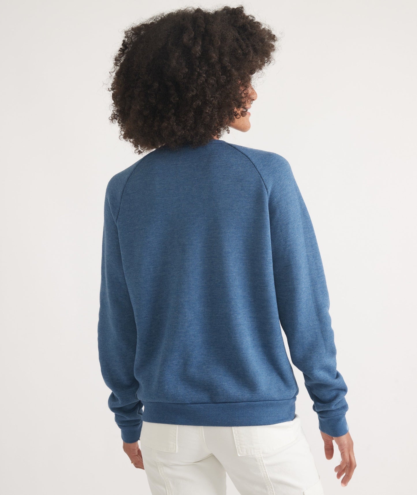Women's Re-Spun Custom Dyed Sherpa Crew Pullover