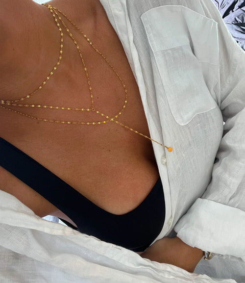 The Maddie Necklace, Gold