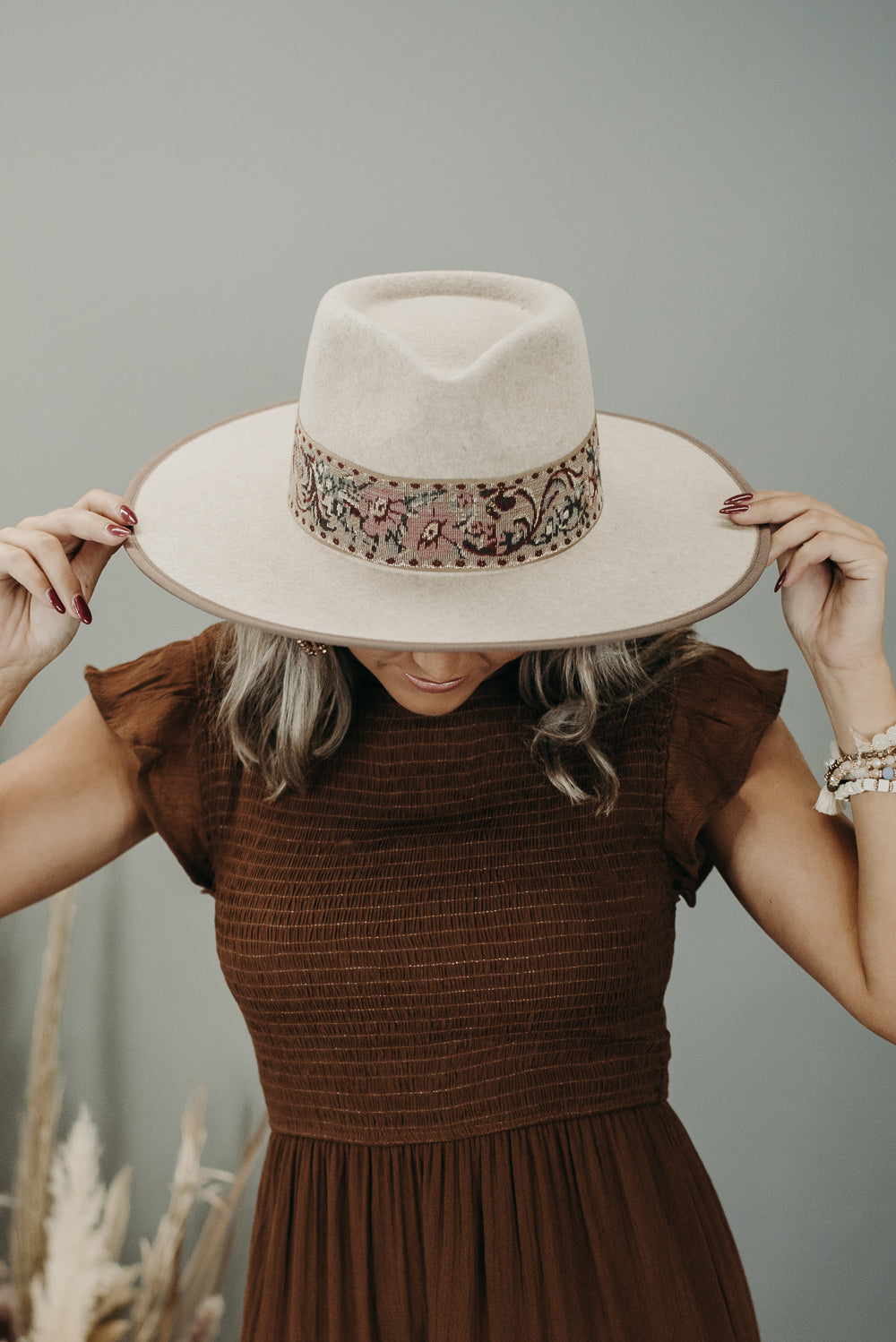 Wilder Wool Rancher Hat, Oatmeal