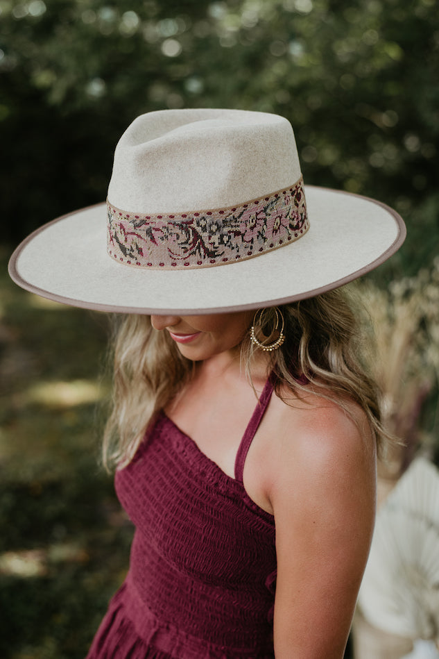 Wilder Wool Rancher Hat, Oatmeal