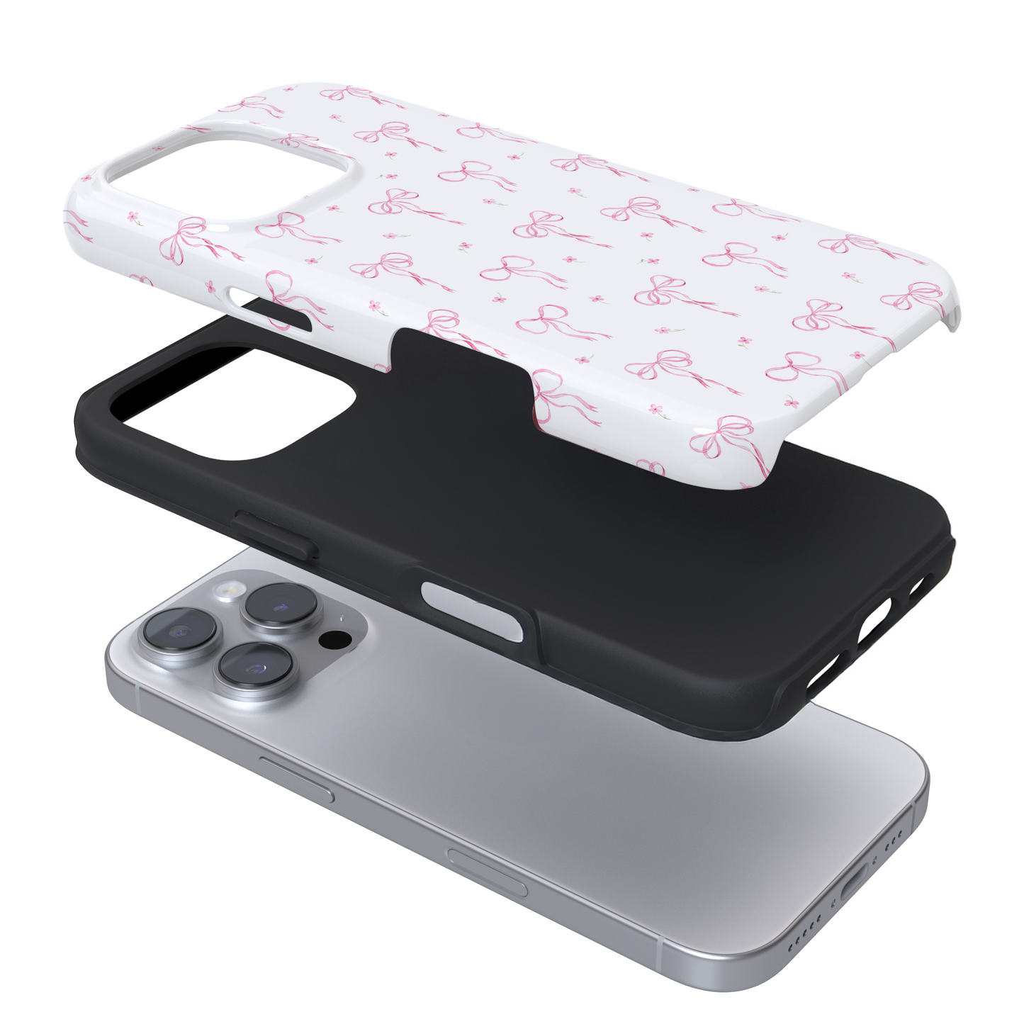 Tough Phone Case - Dainty Bows