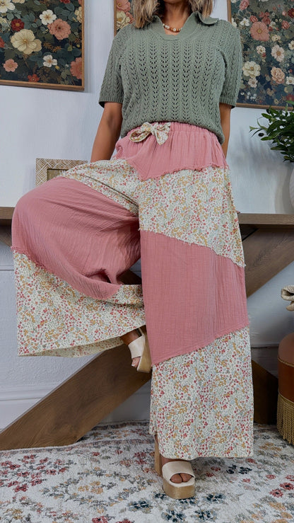 Wildflower Breeze Pant, Dusty Peach