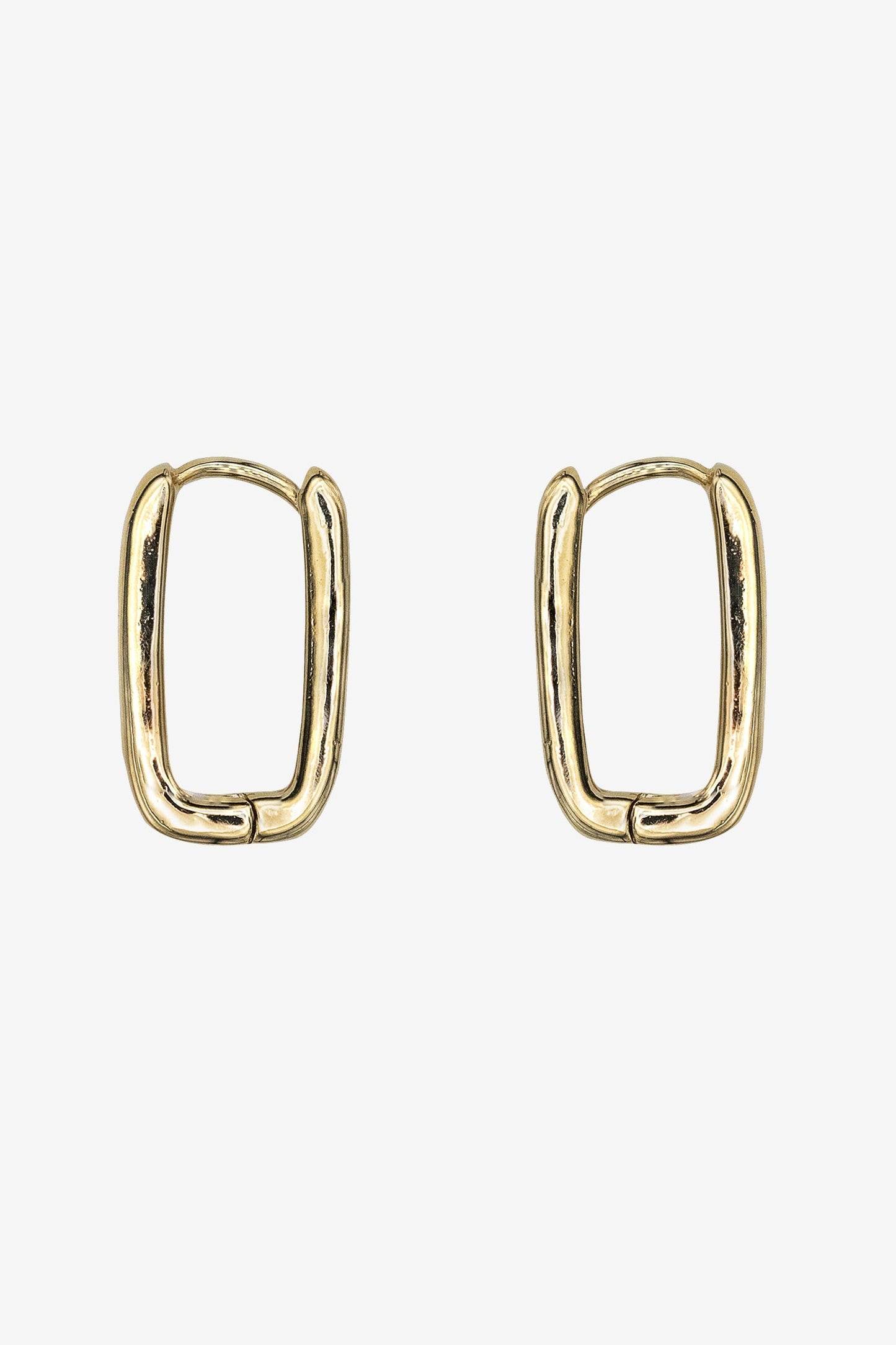 EARHOOPANG - U-Shape Huggie Hoop Earrings