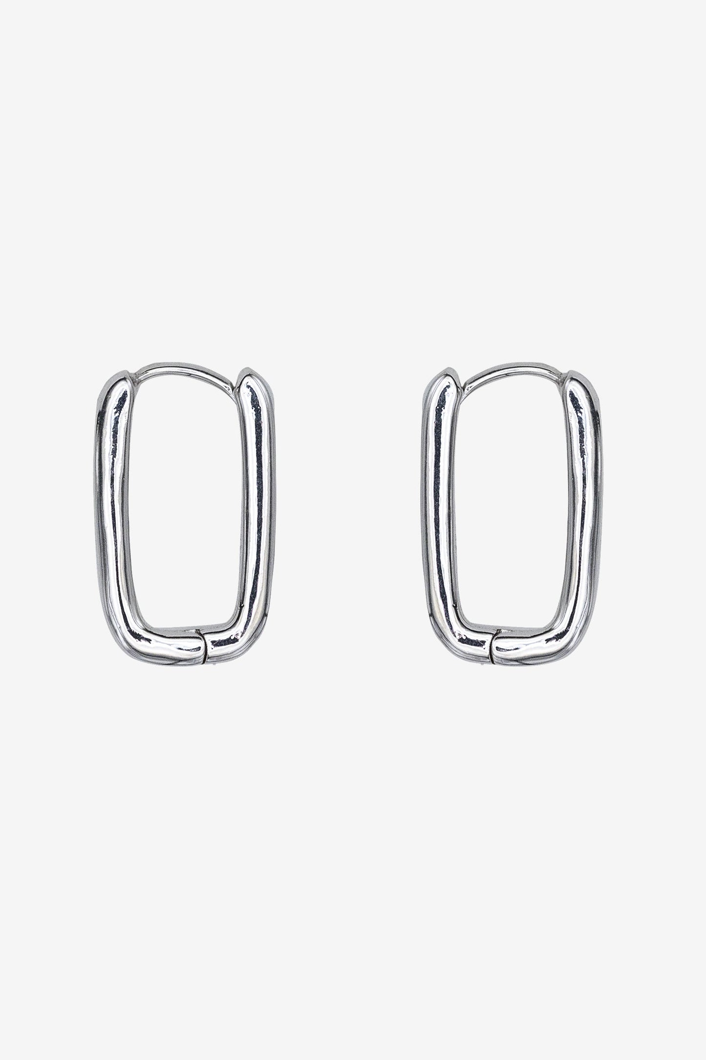 EARHOOPANG - U-Shape Huggie Hoop Earrings