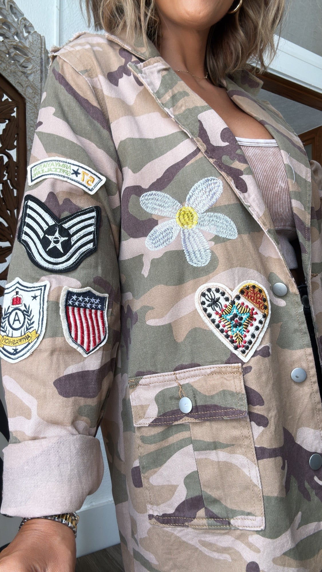The Vintage Canteen Coat, Camo