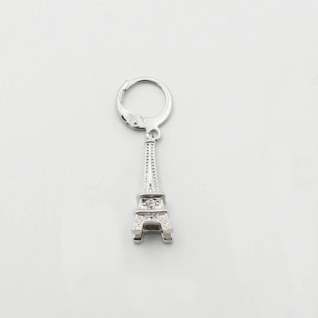 Treasure Jewels: Eiffel Tower Charm Silver