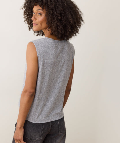 Tissue V-Neck Tank
