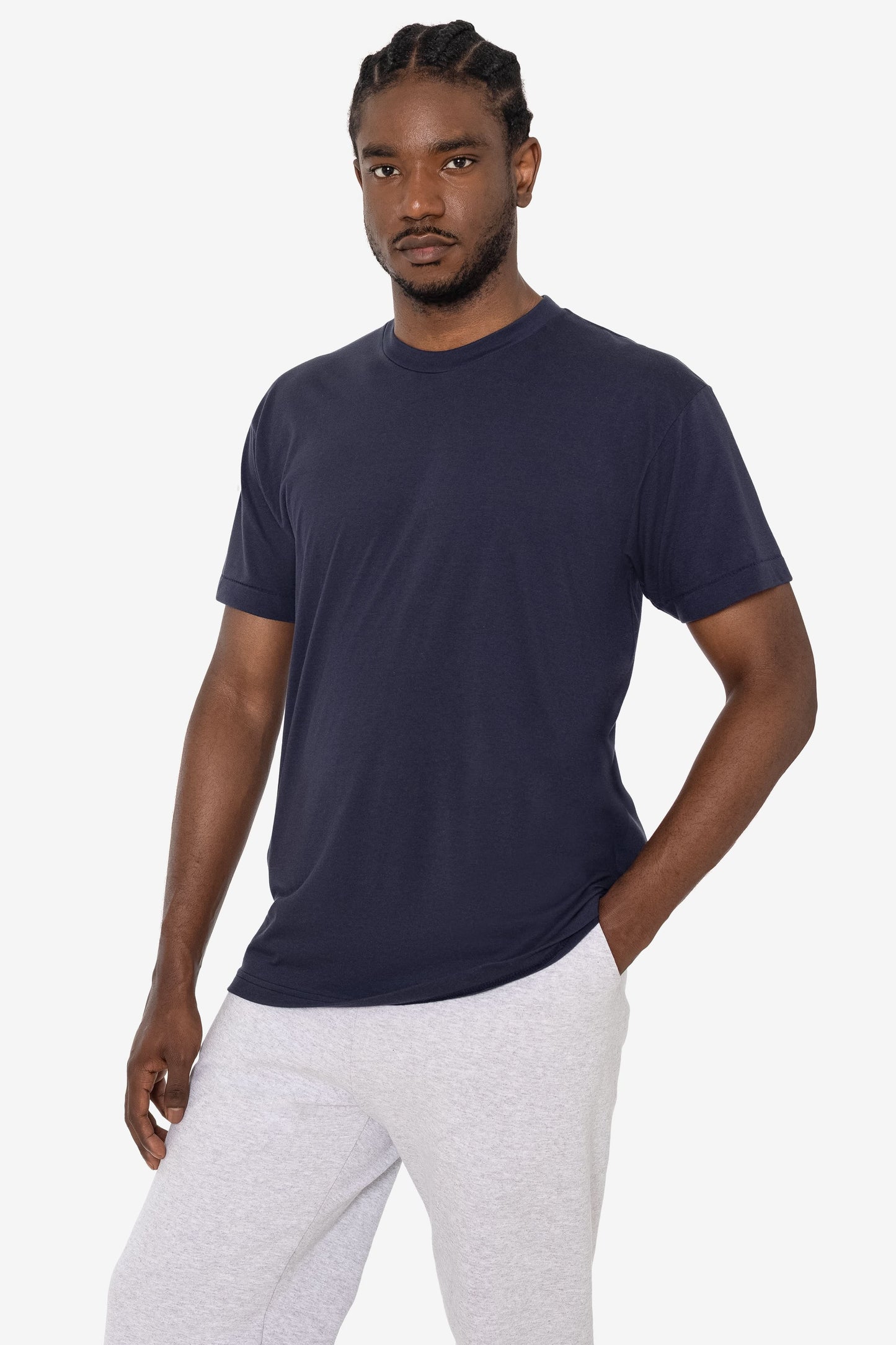 FF01 - Poly-Cotton Crew Neck T-Shirt
