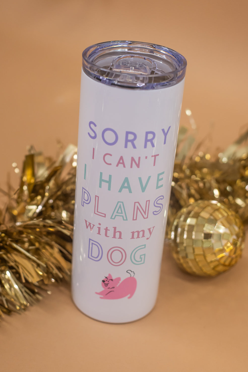 Tall Travel Mug, Plans W/My Dog
