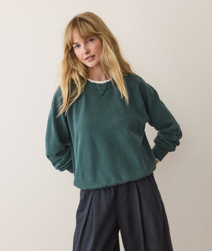 Women's Cloud 9 Fleece Sweatshirt in Rainforest