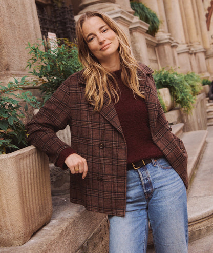 Valentina Wool Peacoat