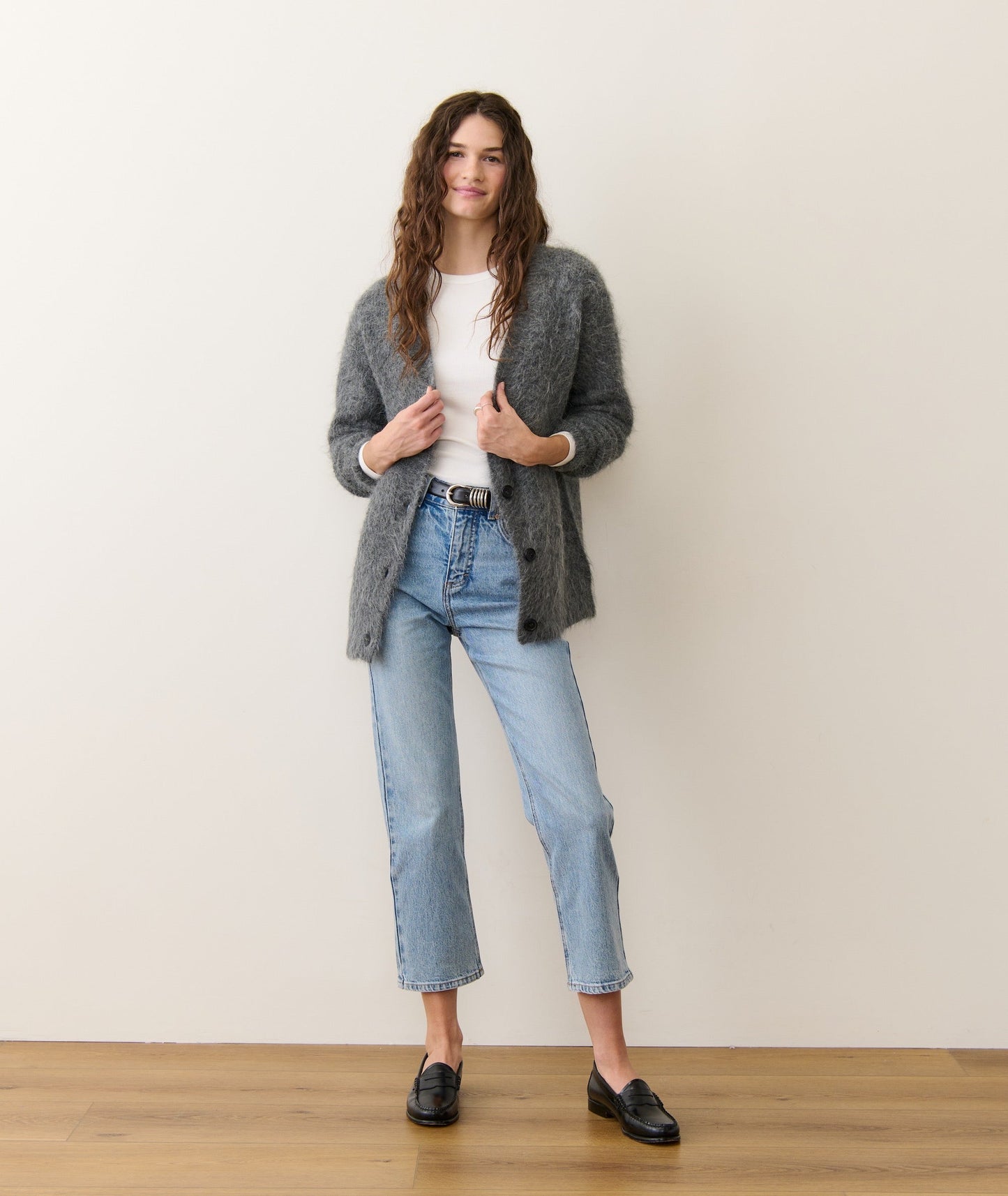Suri Alpaca Oversized Cardigan