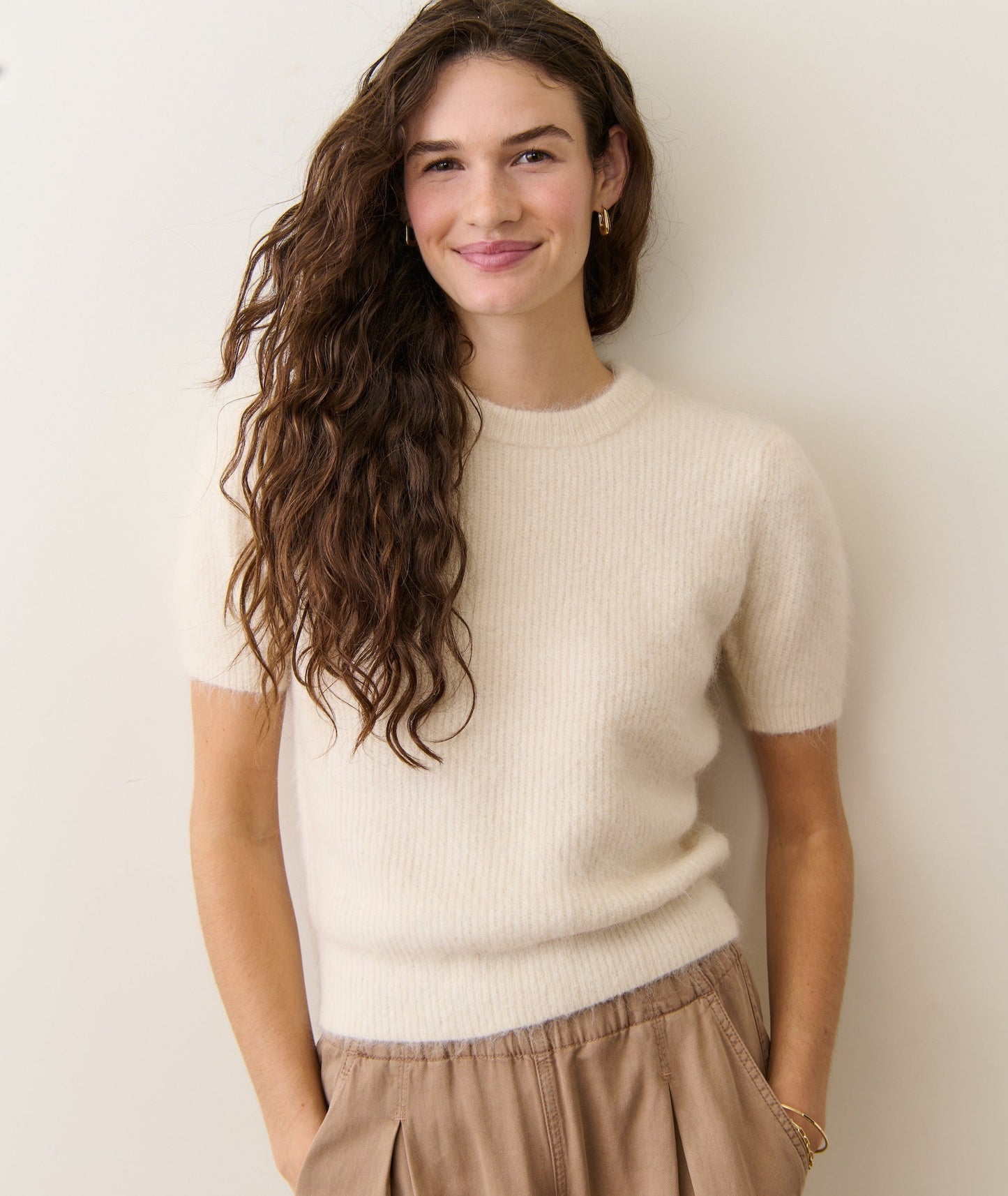 Suri Alpaca Puff Sleeve Sweater