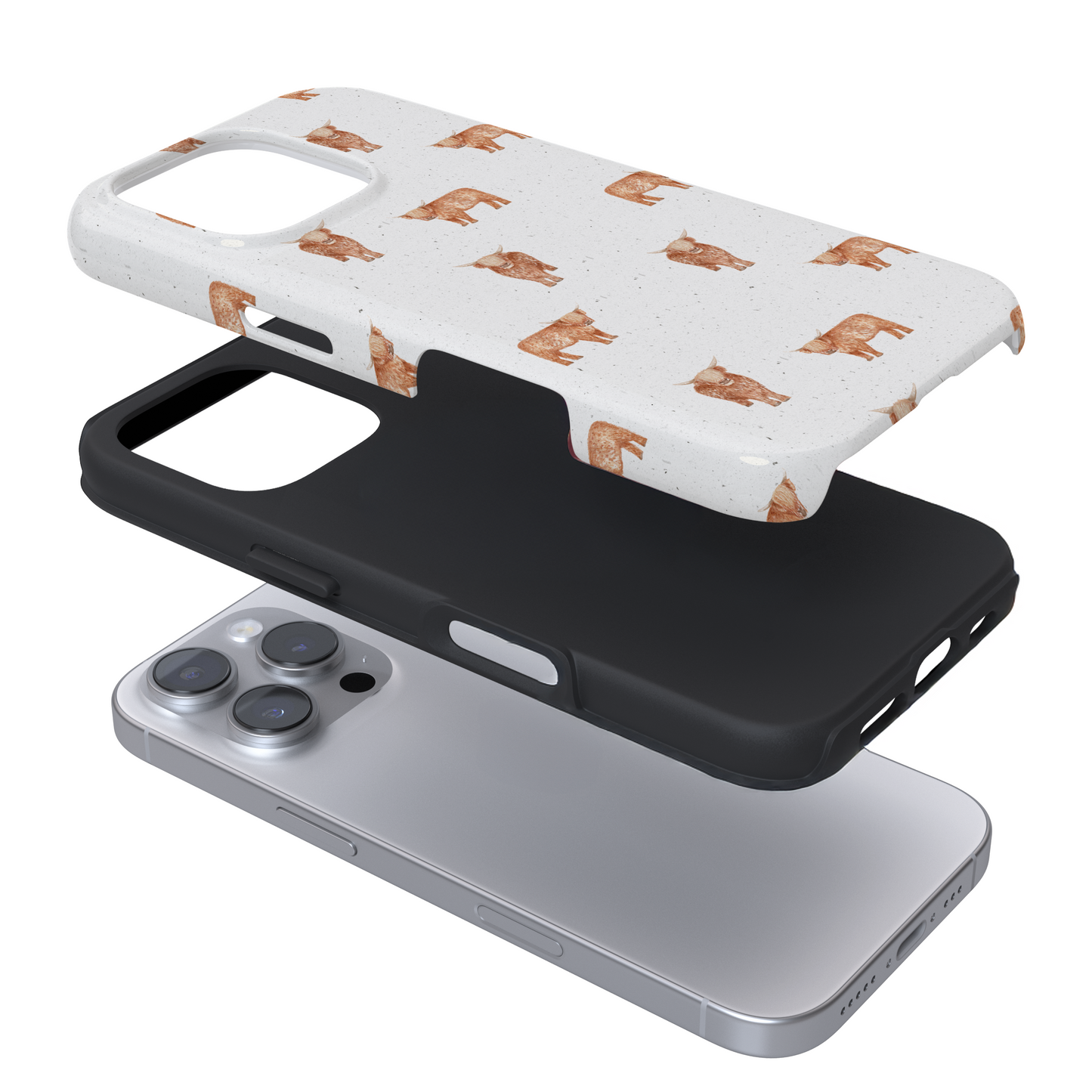 Tough Phone Case - Highland Cow