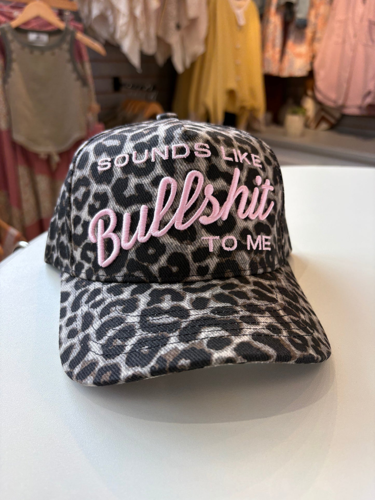 Sounds Like Bullshit To Me Trucker Hat