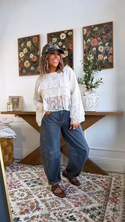 Soft Current Blouse, Natural