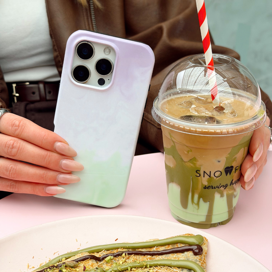 Tough Phone Case - Lavender Matcha