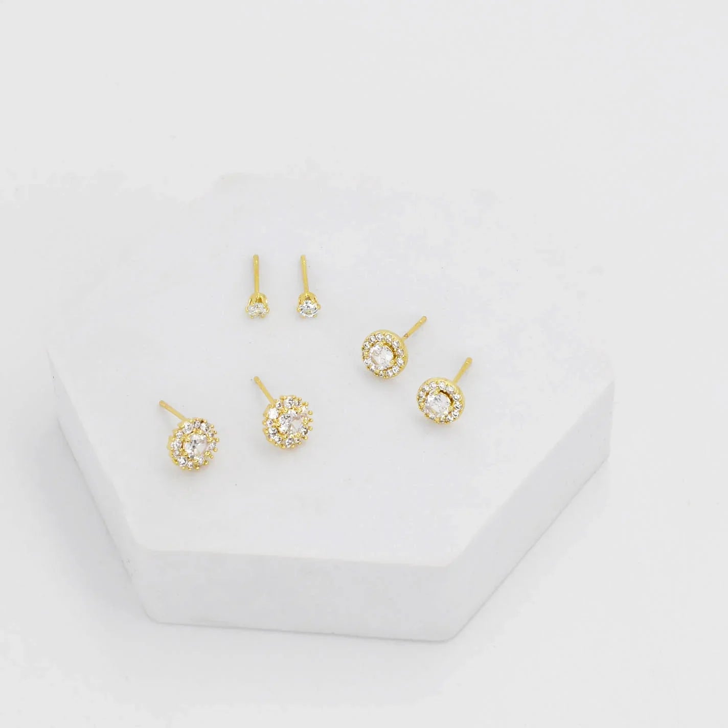 Treasure Jewels: Little Diamond Stud Set