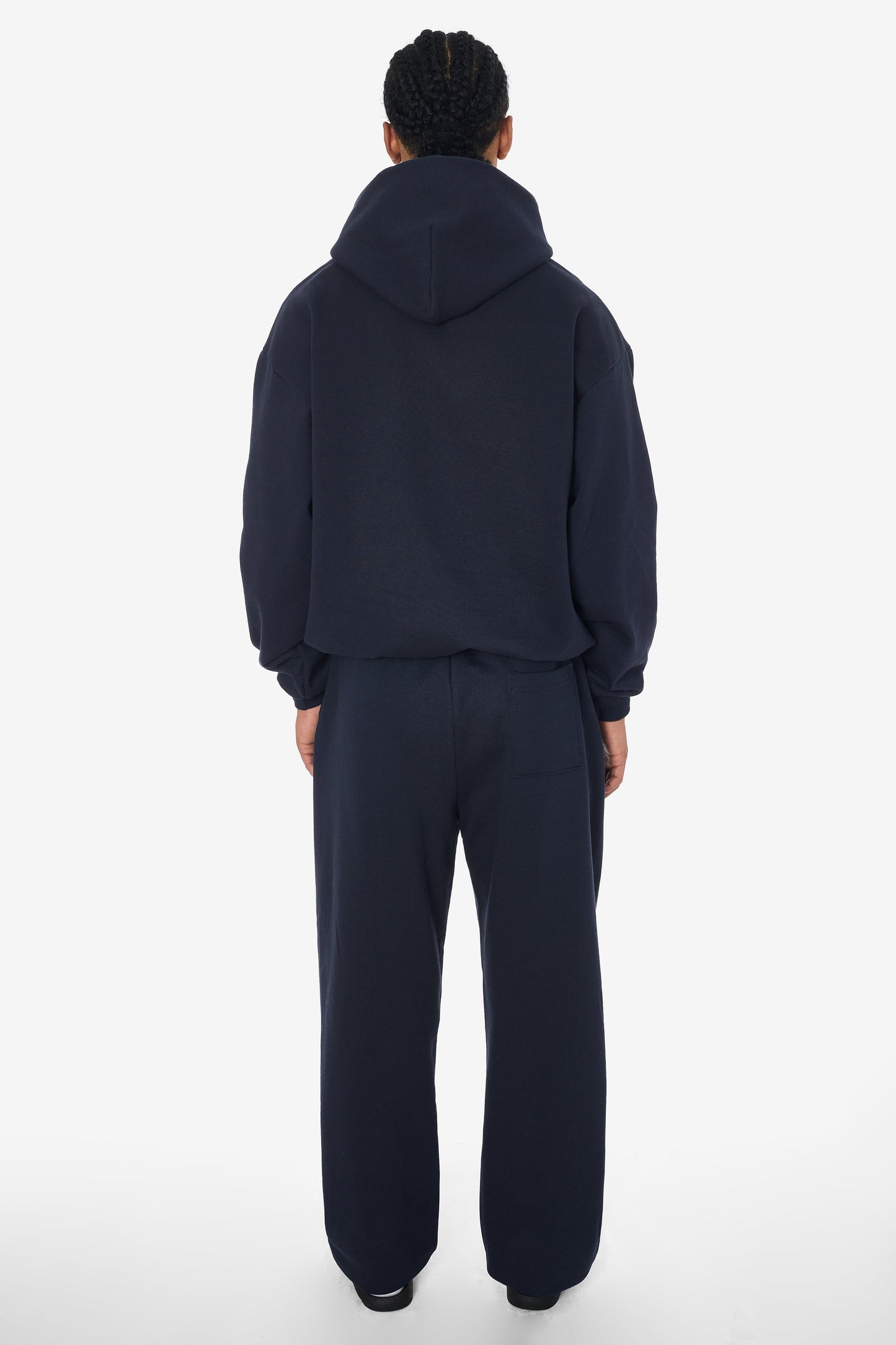 MWF1049 - 10 oz. Mid-weight Poly Cotton Fleece Wide Hoodie