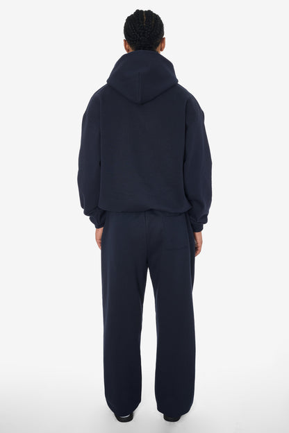 MWF1049 - 10 oz. Mid-weight Poly Cotton Fleece Wide Hoodie