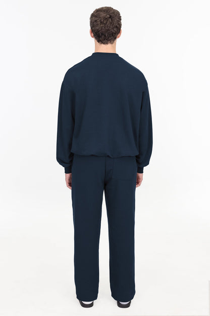 MWF1044 - 10 oz. Mid-Weight Poly Cotton Fleece Wide Sweatpant