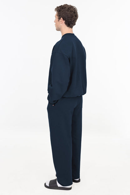 MWF1044 - 10 oz. Mid-Weight Poly Cotton Fleece Wide Sweatpant