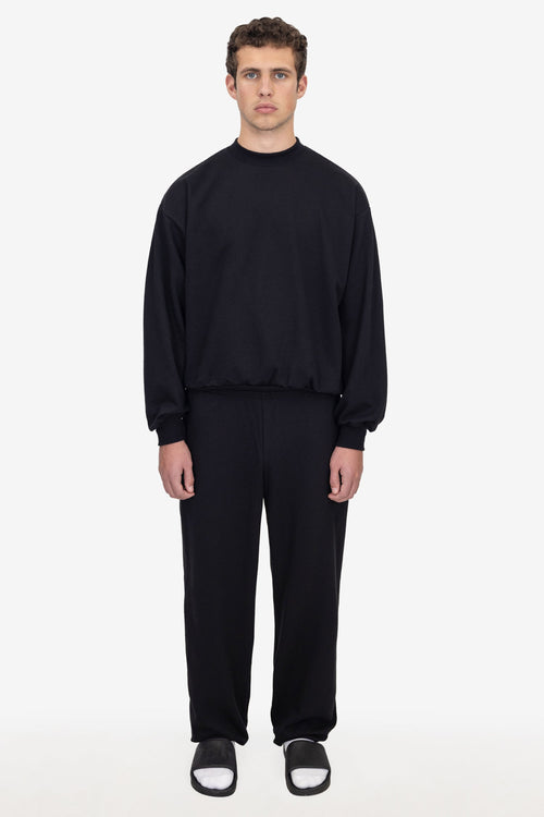 MWF1044 - 10 oz. Mid-Weight Poly Cotton Fleece Wide Sweatpant