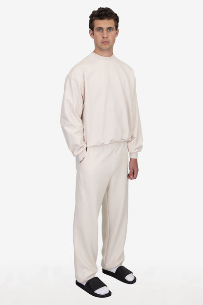 MWF1044 - 10 oz. Mid-Weight Poly Cotton Fleece Wide Sweatpant