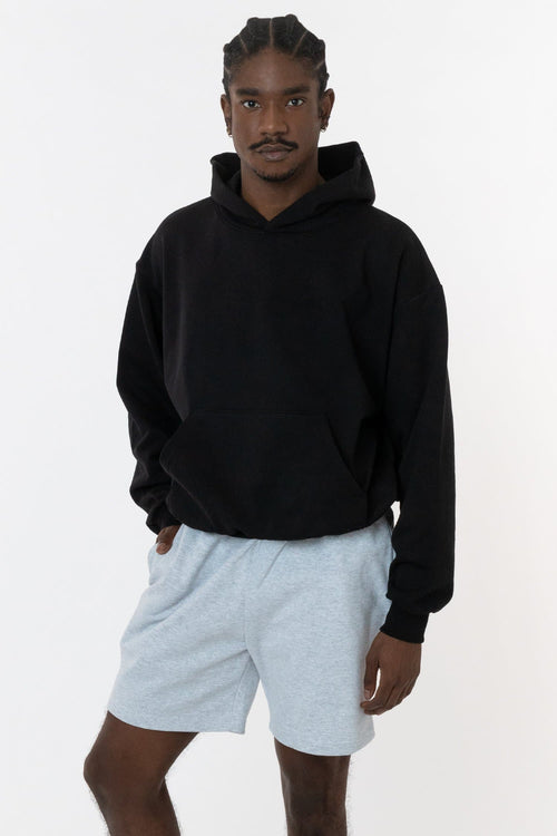 MWF1049 - 10 oz. Mid-weight Poly Cotton Fleece Wide Hoodie