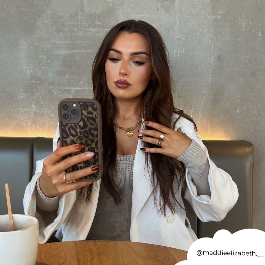 Mocha Leopard Phone Case