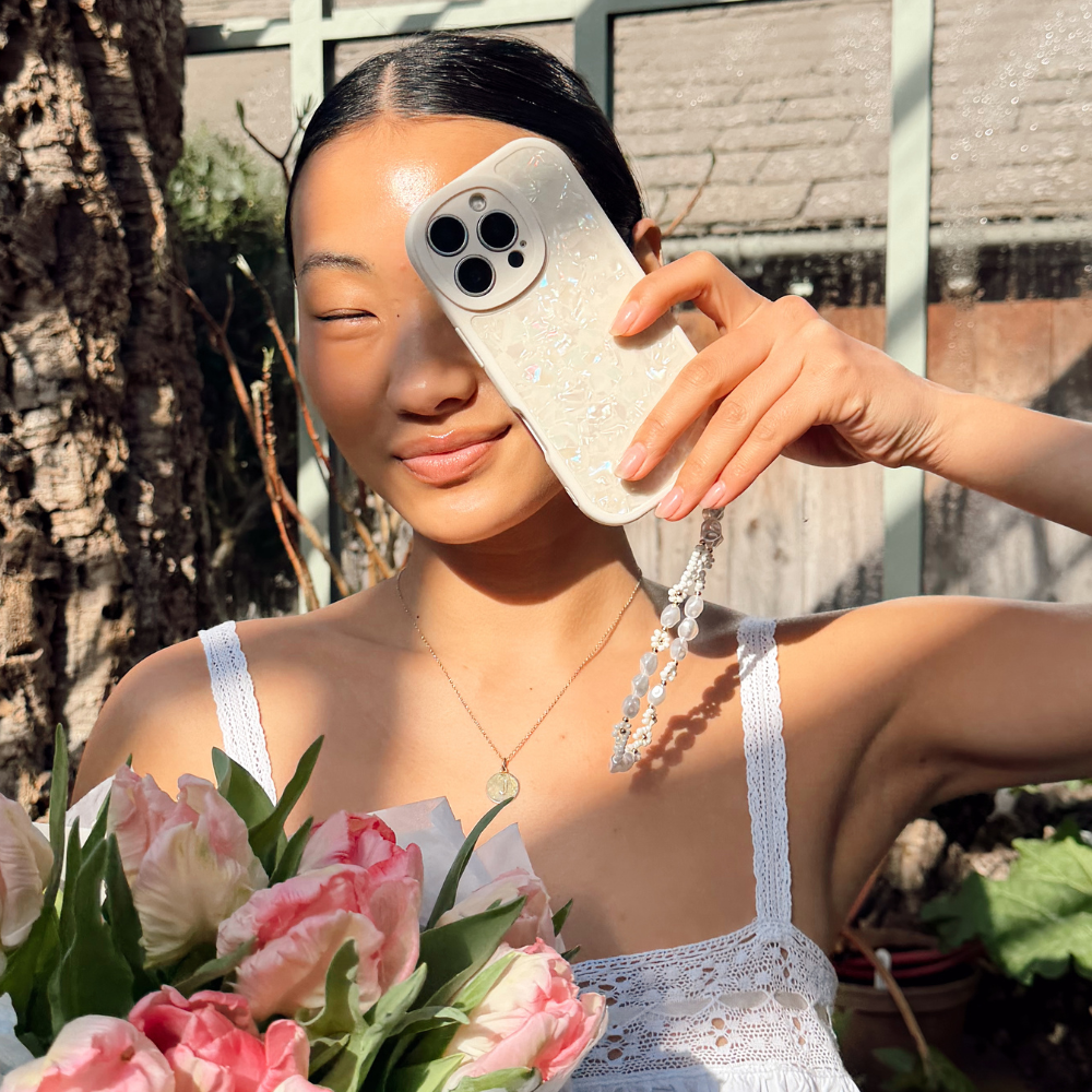 Moonstone Pearl Phone Case