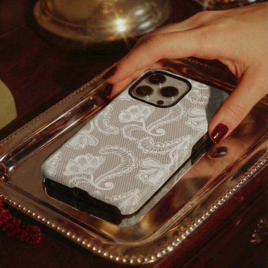 Tough Phone Case - Moonveil Lace