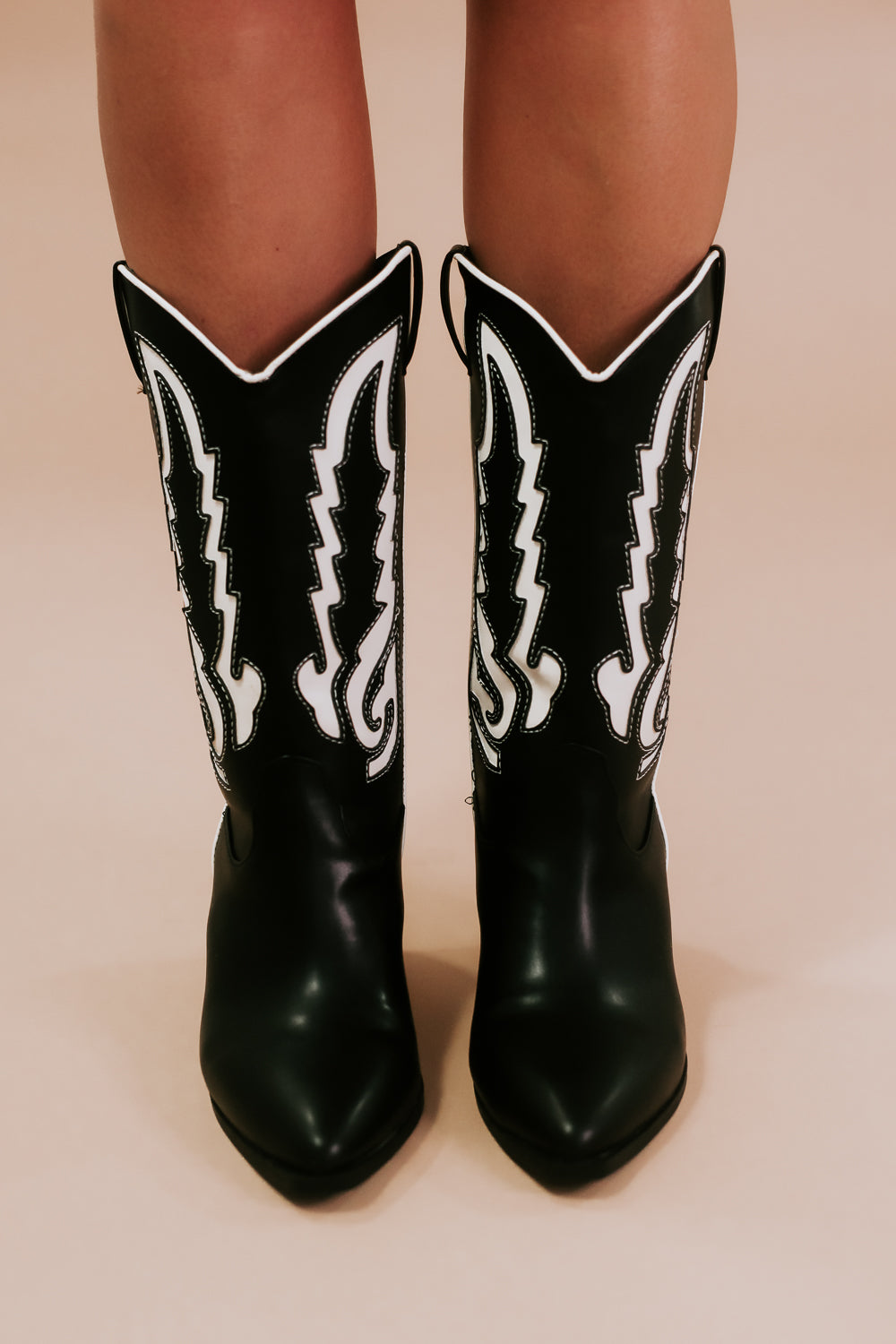 Western Revival Boot, Black