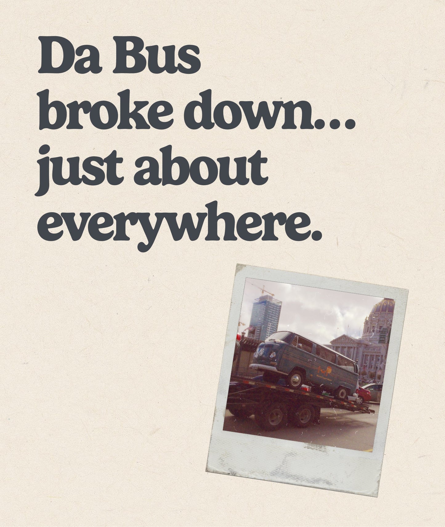 We Love This Bus Tee
