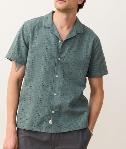 Zane Eyelet Resort Shirt