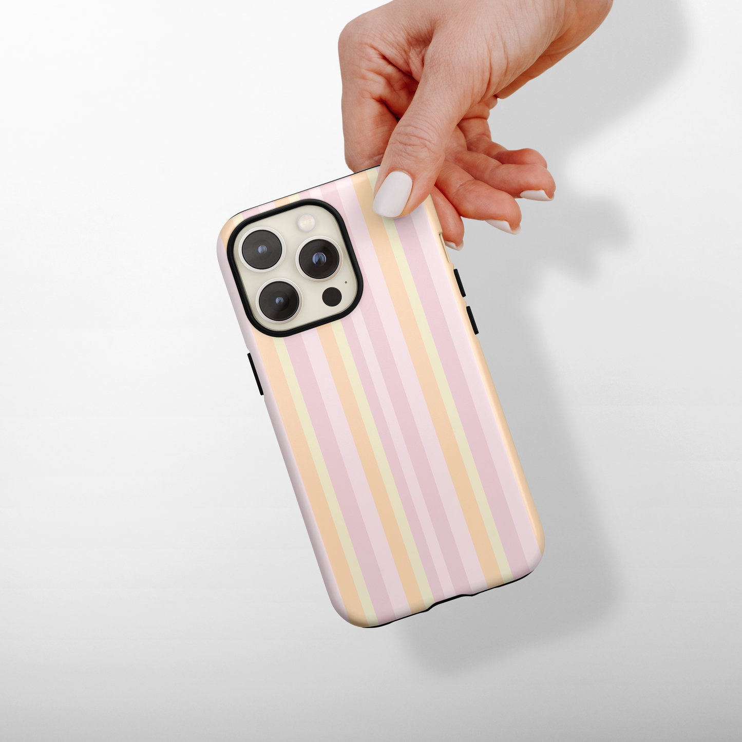 Tough Phone Case - Pastel Stripes