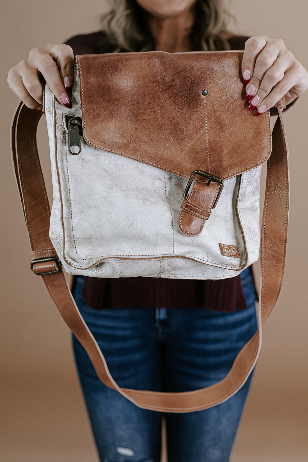 Venice Beach Crossbody, NECTAR LUX TAN RUSTIC