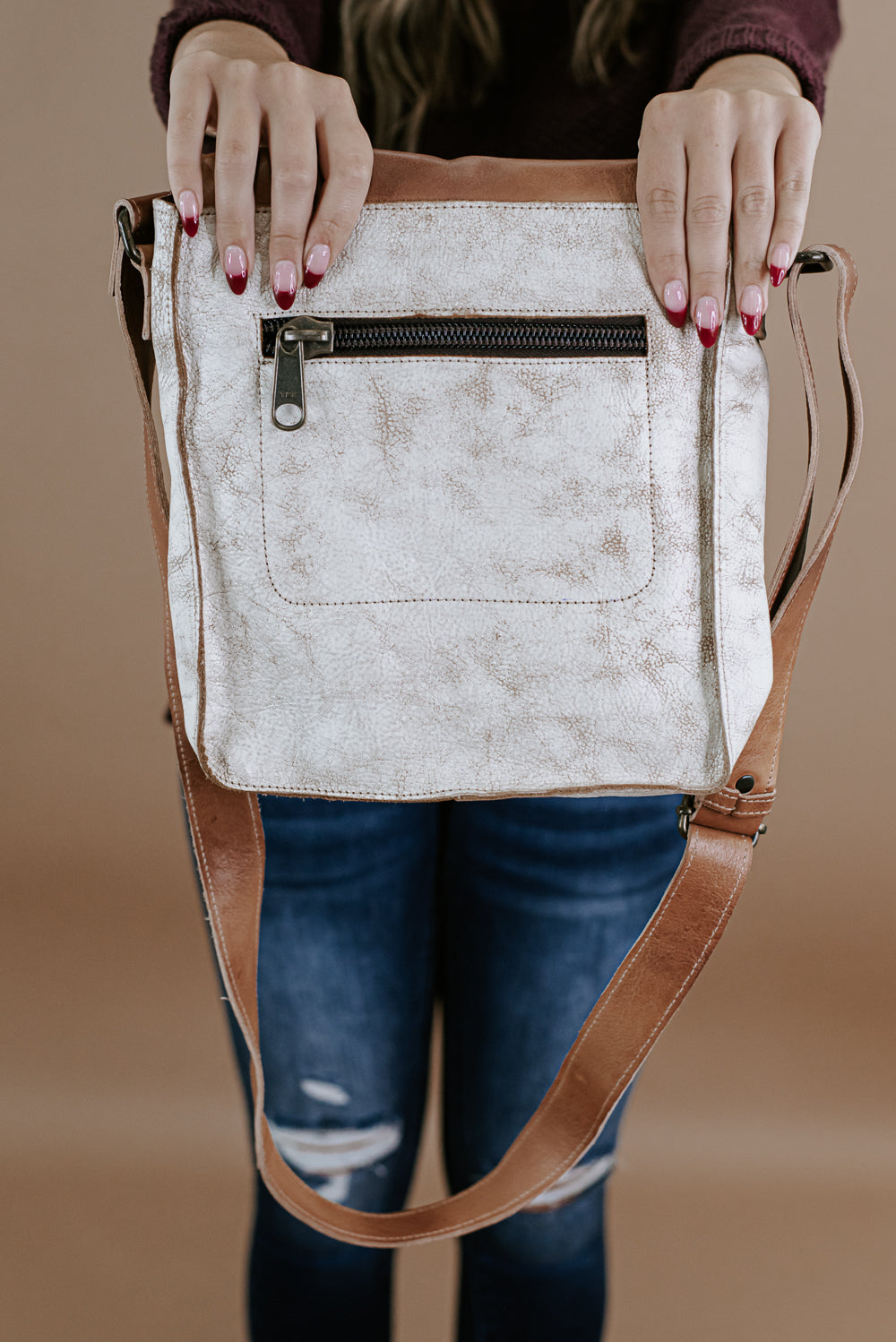 Venice Beach Crossbody, NECTAR LUX TAN RUSTIC
